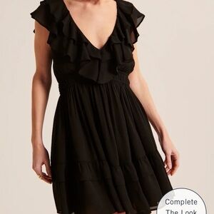 Abercrombie & Fitch Elegant Black Mini Dress